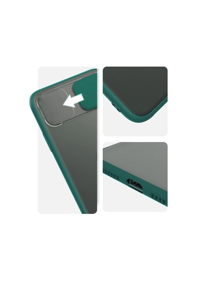 Samsung Uyumlu Galaxy A11 Kilif Palm Kamera Koruma Kapakli Silikon 474024501