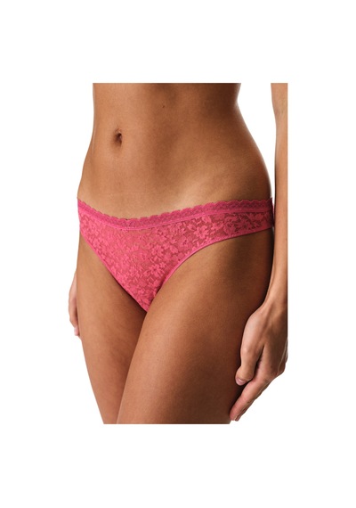 Penti Fuşya Easy Lace Dantel V Model Slip Külot