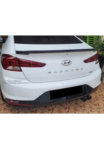 Hyundai Elantra Bagaj Üstü Spoiler Piano Black 2019-2020