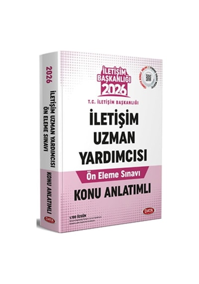 Data Yayınları 2026 İletişim Başkanlığı İletişim Uzman Yardımcısı Ön Eleme Sınavı Konu Anlatımlı