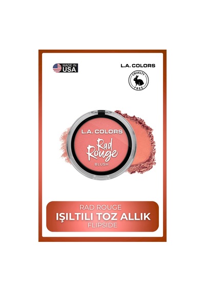 Rad Rouge Allık Serisi - Yoğun Renk Veren Uzun Süre Kalıcı Canlı Görünüm Bodacious Cbl724