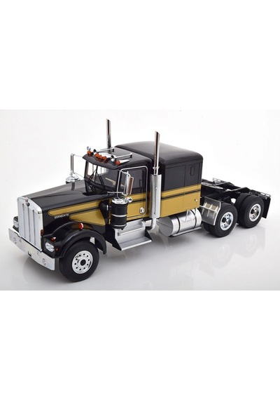 1/18 Kenworth W900 Schwarz/gold 1:18 Road Kings