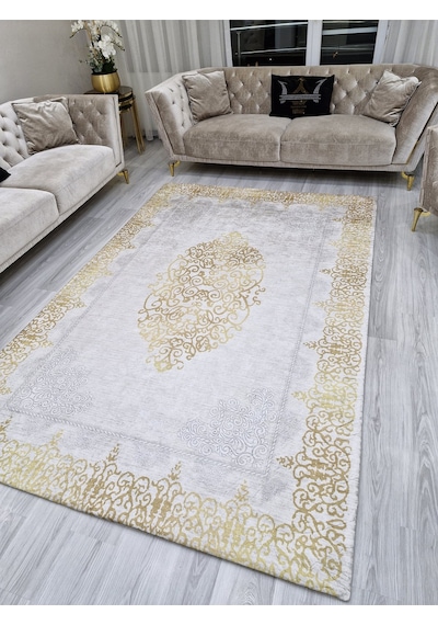 Kadife 4 M2 Ve 6 M2 Seçenekli Lastikli Halı Örtüsü 402 Çok Renkli