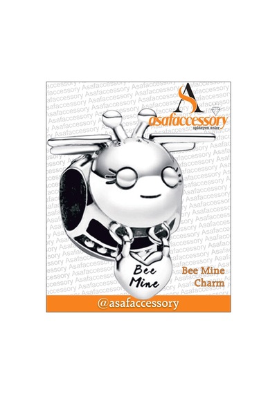 Bee Mine Arı Charm Asafaccessory Gümüş