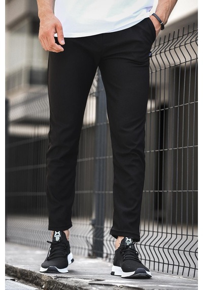 Oksit Elroy Düz Paça Fitilli Slim Fit Erkek Eşofman Altı 001