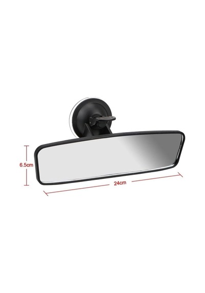 Iç Dikiz Ilave Ayna Cama Vantuslu Kilitli Ayarlı 240mm Standart