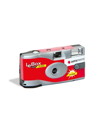Agfa Lebox 400 27 Flash Einwegkamera Çok Renkli