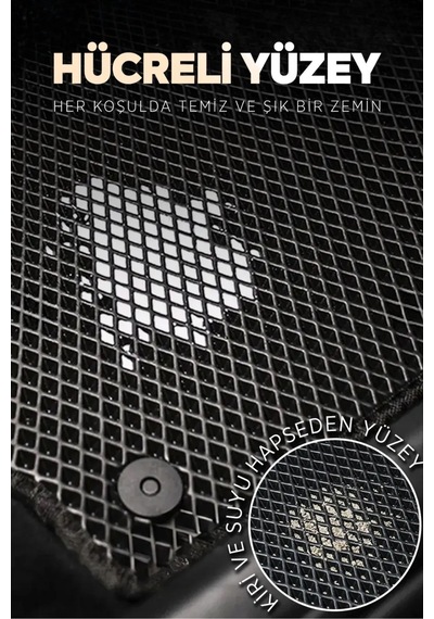 Hyundai İ30 2007-2011 Yeni Nesil Eva Oto Paspas A Kalite-kokusuz