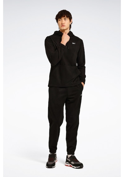 Reebok Id -f Fleece Hoodıe Siyah Erkek Polar Siyah