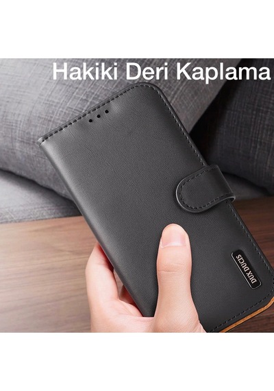 Dux Ducis İphone 12 Pro Max Kılıf Mıknatıslı Cüzdanlı Deri Kılıf Hivo Series- 5775 Çok Renkli