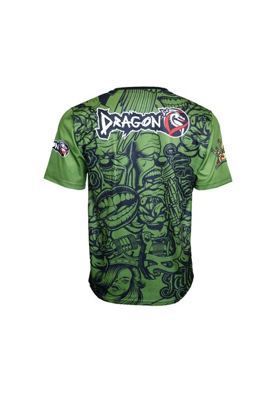 Dragondo Tx8597 Muaythai Tişört Dijital Baskılı Muay Thai Tişört Yeşil