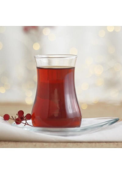 Eva 12'li Çay Seti çok renkli