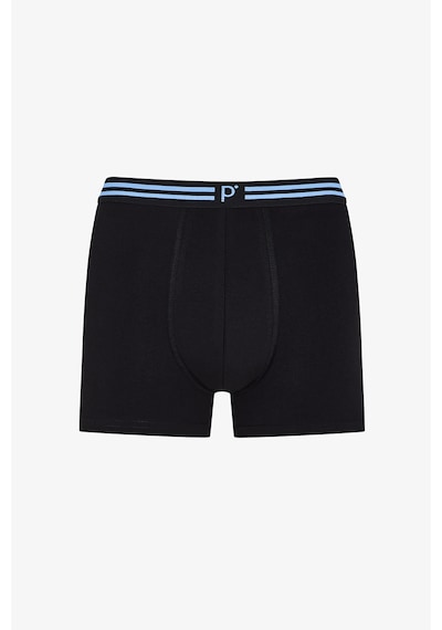 Penti Erkek Renkli Solid Black Çoklu Boxer
