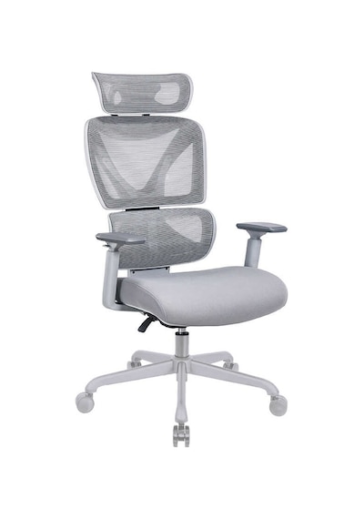 Unique-sx Yönetici Ve Çalışma Koltuğu - Gri 74x119.5-129x65.5 Cm