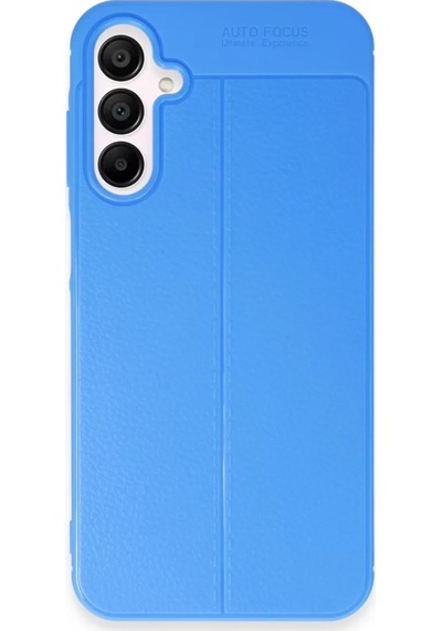 Newface Samsung Galaxy A35 5g Kılıf Auto Focus Kapak - Mavi