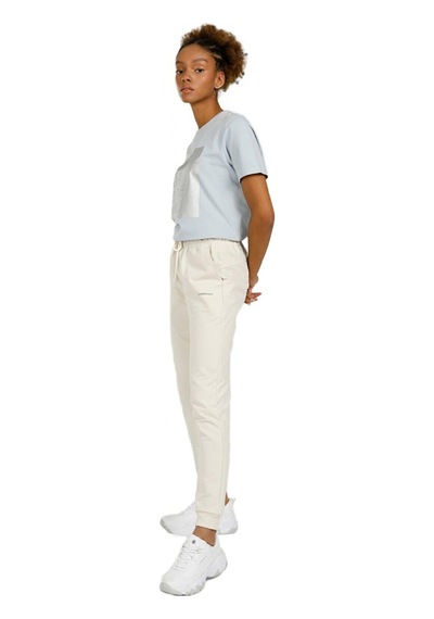 Lumberjack Ct133 Basic Jogger Eşofman Krem Kadın Eşofman Altı Krem