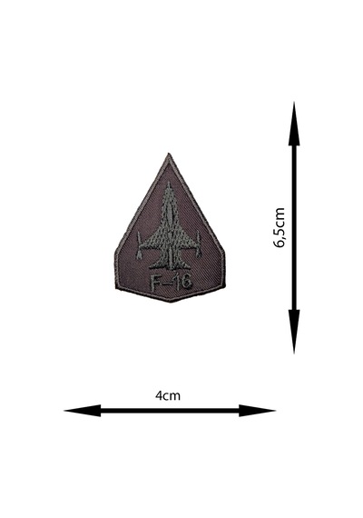 Ütü Ile Yapışan Arma - Patch - Delik Yama Set-2 Modeli Gri 4'lü Set - 327554170