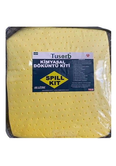 Pazar10 Taşıt Ve Tanker Kimyasal Döküntü Kiti 40 Litre