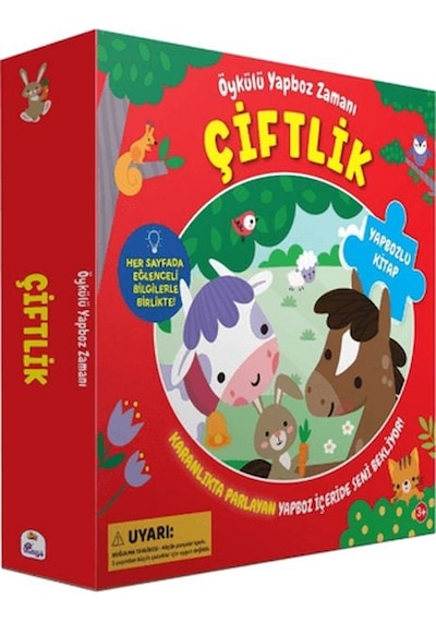 Öykülü Yapboz Zamanı - Çiftlik - Rjcı-786698