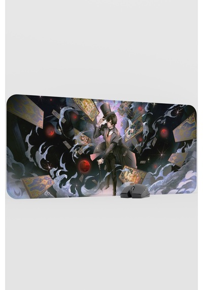 Guimi Zhi Zhu Anime V4 - 90x40 Xxl Gaming Kauçuk Kaymaz Taban Mouse Pad Fare Altlığı
