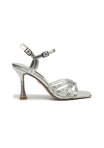 Nine West Mabrıl 6fx Gümüş Kadın Topuklu Sandalet 000000000102051408 Gümüş