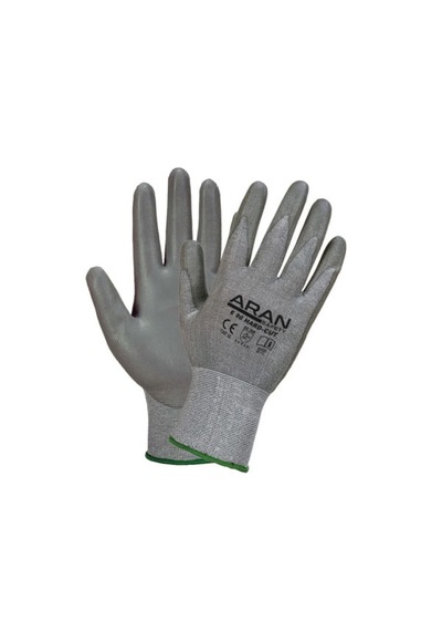 Aran E90 Hard-cut 5 Kesilme Dirençli Eldiven No:9 12'li Paket