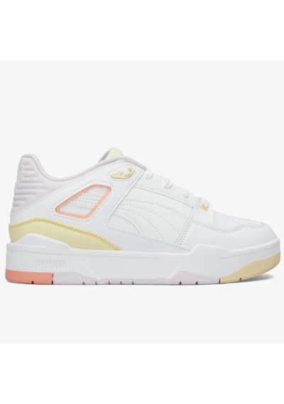 Puma Slipstream Women White Yellow Leather Sneaker Beyaz Sarı Kadın Hakiki Deri Günlük Spor Ayakkabı Beyaz - Sarı Puma Slipstream Women White Yellow Leather Sneaker Beyaz Sarı Kadın Hakiki Deri Günlük Spor Ayakkabı Beyaz - Sarı
