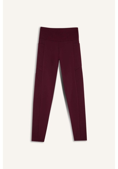 Defacto Yüksek Bel Sporcu Tayt G8391ax25wnbr232 Bordo-br232