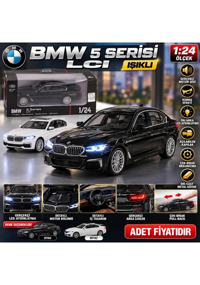 Kzl-h2781 1 24 Bmw 5 Serısı Lcı Isıklı 24