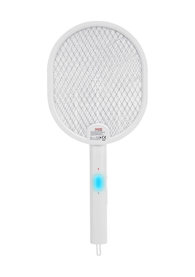 Asonic As-a26 Beyaz 1200mah 3000v Çıkış Uv Işıklı Şarjli Katlanabilir Askılı Sinek Öldürücü