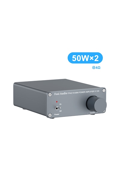 Fosi Audio V1.0G 2 Kanallı Stereo Ses Sınıfı D Amplifikatör Mini Hi-Fi