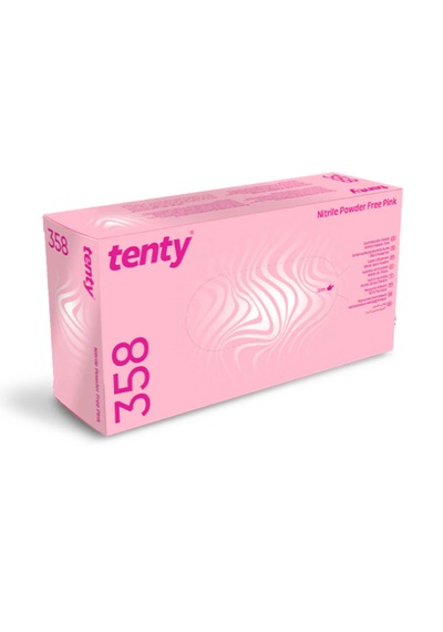Tenty Nitril Pembe Eldiven S Beden