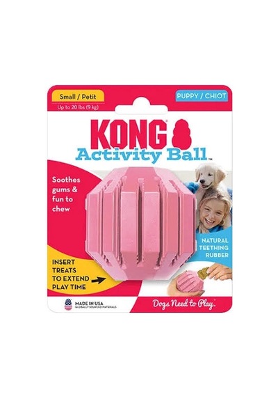 Kong Puppy Activity Yavru Köpekler İçin Çok Amaçlı Aktivite Oyuncağı M
