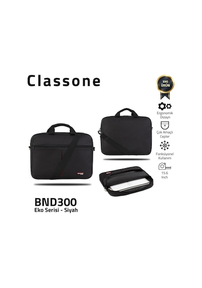 Classone BND300 Eko Serisi 15.6" Laptop Notebook Çantası