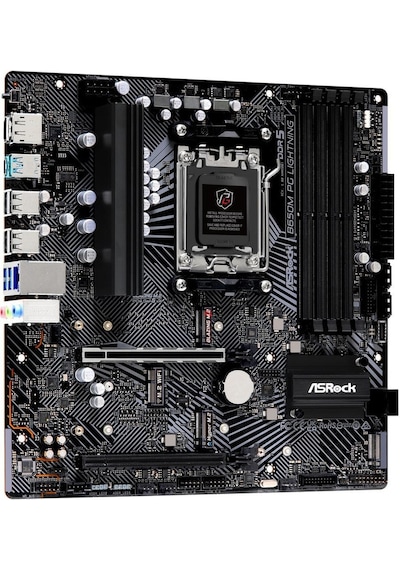 Asrock B650M PG Lightning AMD B650 7200 MHz (OC) DDR5 Soket AM5 Matx Anakart
