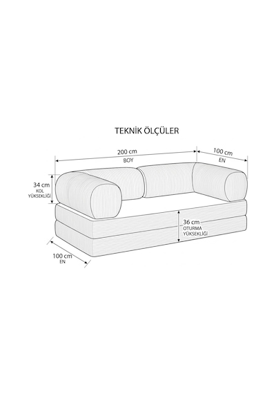 Herev 300x200 Süngerli Köşe Koltuk Takımı Fitilli Kadife Kumaşlı Yatak olabilir Şark Köşe Antrasit Herev 300x200 Süngerli Köşe Koltuk Takımı Fitilli Kadife Kumaşlı Yatak olabilir Şark Köşe Antrasit