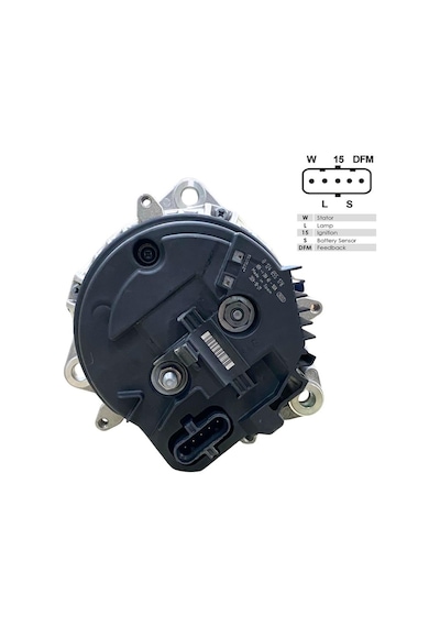 Seg 24v Alternatör Dinamo 100 A 5 Fiş Soketli W-l-15-s-dfm Mercedes Axor/varıo/actros 2003