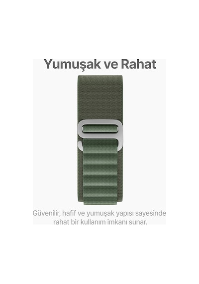 Samsung Galaxy Watch 7/6/5/4/fe Serisi 40mm/44mm Watch 6/4 Classic 47mm/43mm/42mm Samsung Watch 5 Pro 45mm İçin Hafif Ve Yumuşak 20mm Kavisli Alpine Loop Kumaş Kordon Diğer