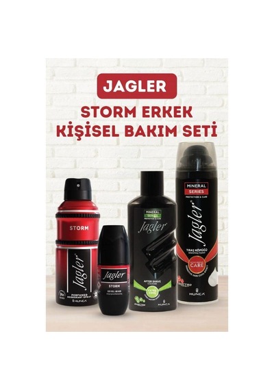 Jagler Storm Erkek Kişisel Bakım Seti