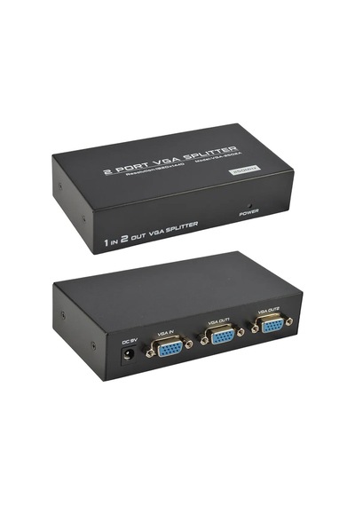 Powermaster 2 Port 250 Mhz Vga Splitter Dağıtıcı