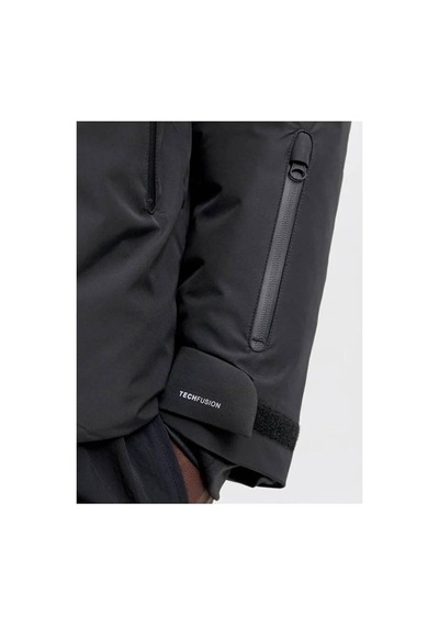 Jack & Jones Jcofusıon Technıcal Puffer Jacket Sn Erkek Ceket 12283162 Siyah