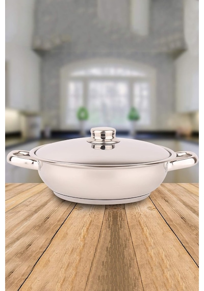 Gülsan Mega Basık Tencere 26 Cm 12v