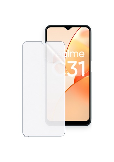 Realme C31 Uyumlu Ön Yüzey Nano Şeffaf Hidrojel Ekran Koruyucu