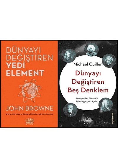 Dünyayı Değiştiren Beş Denklem-Yedi Element 2 Kitap Set