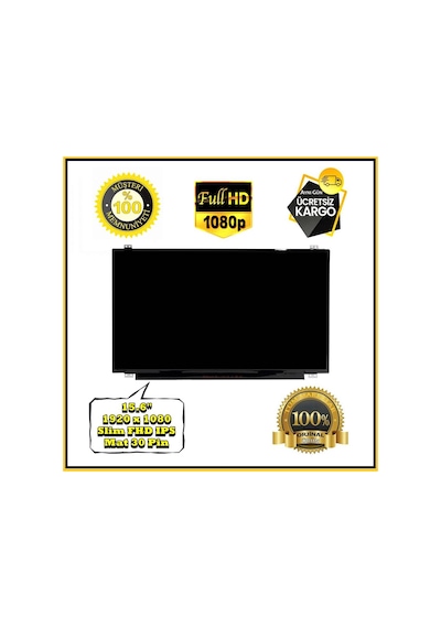 MSI Uyumlu Ms-16J5 Fhd Ips Slim 30 Pin Lcd Ekran Panel