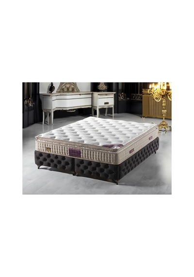Luper İstanbul Luxuria Pedli Ultra Ortopedik Yaylı Yatak Beyaz 120 X 200 Genel