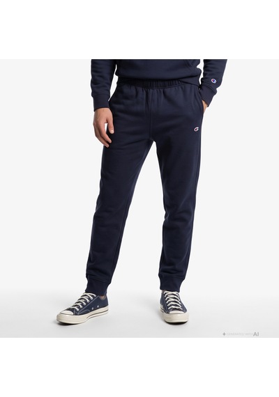 Champion Rib Cuff Erkek Lacivert Pantolon 220733 Çok Renkli