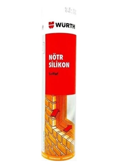 Nötr Silikon Şeffaf 310 Ml