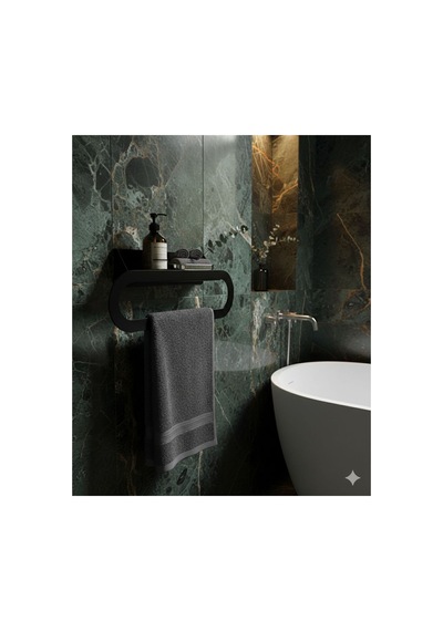 Havluluk Şampuan Rafı Banyo Siyah - 843748530 Siyah