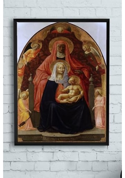 Pster10665 Dini Görsel Çerçeveli Tablo 2 40x50cm 7/8 Yaş